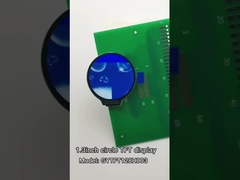 1.28 इंच गोल टीएफटी एलसीडी डिस्प्ले 240x240 GC9A01 SPI इंटरफेस के साथ 24PIN FPC