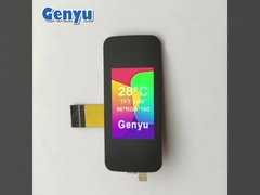 1.06 इंच टीएफटी एलसीडी स्क्रीन कैपेसिटिव टच G+F 96*160 डॉट्स ST7735 SPI 15पिन FPC