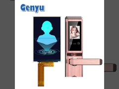 एमआईपीआई इंटरफेस 3.97 इंच टीएफटी एलसीडी डिस्प्ले 480x800 फिंगरप्रिंट लॉक के लिए 24 पिन