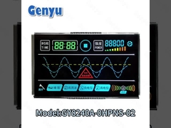 रंग खंड सफेद बैकलाइट वीए एलसीडी डिस्प्ले 40 पिन चिकित्सा उपकरण के लिए