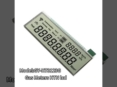 कस्टम आकार एलसीडी डिस्प्ले गैस मीटर एचटीएन सकारात्मक परावर्तक एलसीडी स्क्रीन 78x30mm