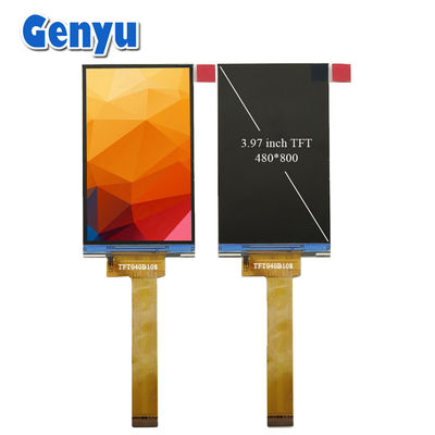 अच्छी कीमत 3.97 इंच टीएफटी एलसीडी पैनल IPS 480x800 रिज़ॉल्यूशन WVGA MIPI 24पिन FPC 0.5mm पिच ऑनलाइन