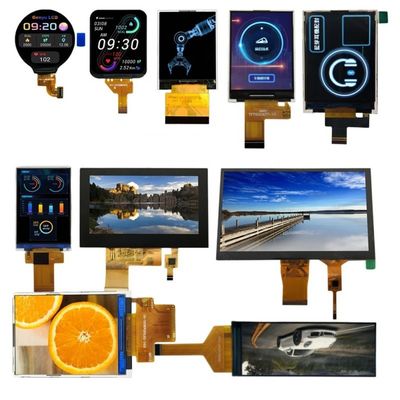 अच्छी कीमत 1.3 Inch SPI MCU RGB Color TFT LCD Display ILI9341 ST7789 ST7735 High Luminance 180/200/250/300/350/500/1000 Cd/m 2 ऑनलाइन