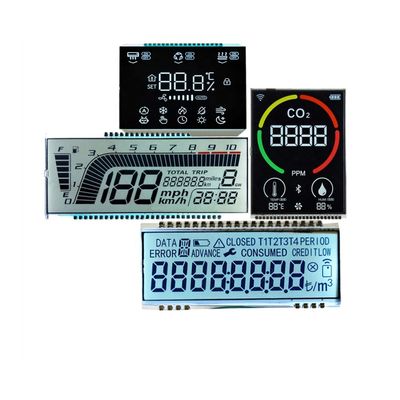 अच्छी कीमत PIN Connector Customized Monochrome Lcd Screen Digital Speedometer Meter Lcd TN HTN FSTN Positive Segment Display ऑनलाइन