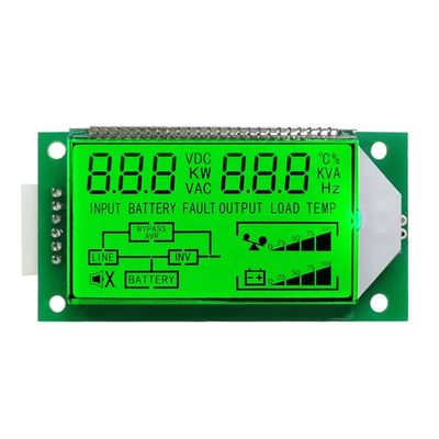 अच्छी कीमत 69.48 x 36.00 x 8.60 mm Module Size Custom Inverter LCD TN 7-Segment LCD Display with HT1621 Drive IC and Removable Design ऑनलाइन