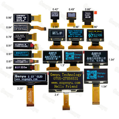 अच्छी कीमत 128X64 OLED Customized Fpc Spi i2c Micro Monochrome 0.91 0.96 Oled Display Small Lcd Screen Module Panel Mini 128X32 0.96 ऑनलाइन