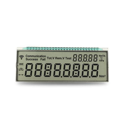 अच्छी कीमत 3.3V Operating Voltage Custom LCD Display for Positive Reflective Screen Energy Meter 8 Digit 7 Segment Monochrome LCD ऑनलाइन